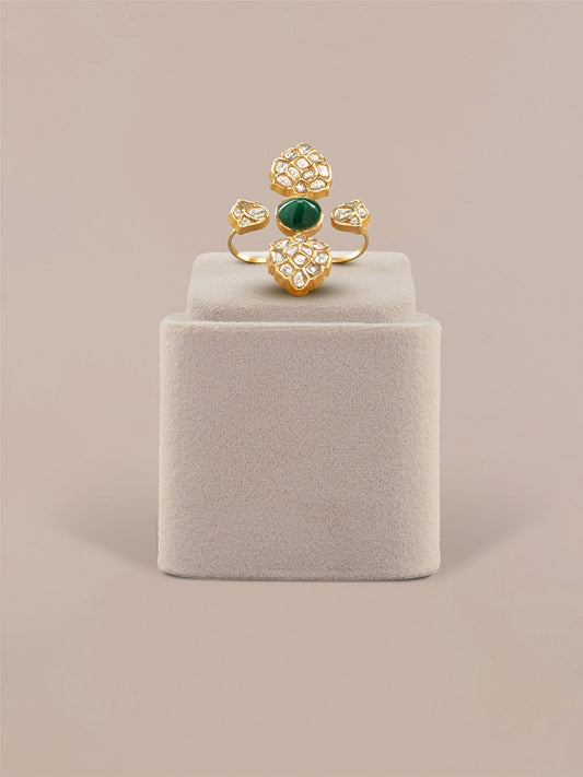 Elizabeth  Polki Ring