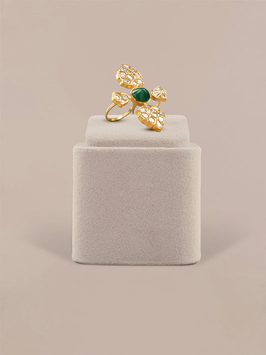 Elizabeth  Polki Ring