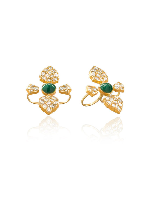 Elizabeth  Polki Ring