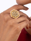 Taya Polki Ring