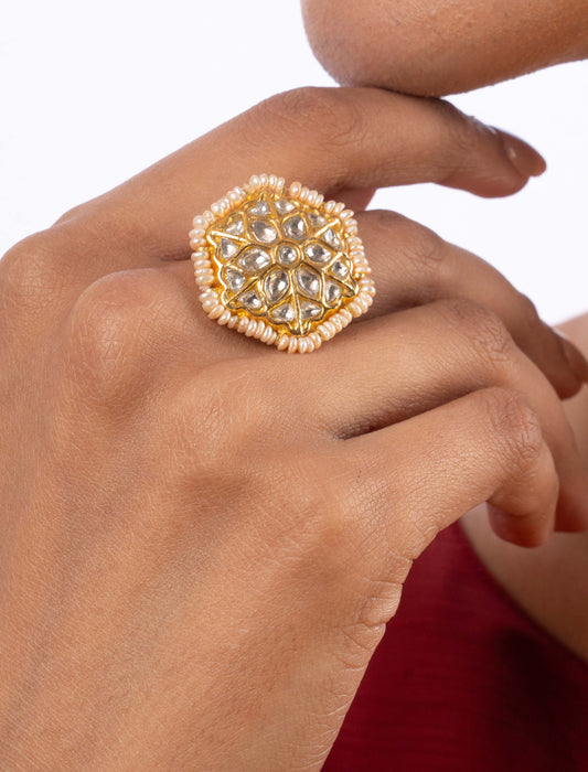 Taya Polki Ring