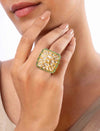 Hashvika Polki Ring