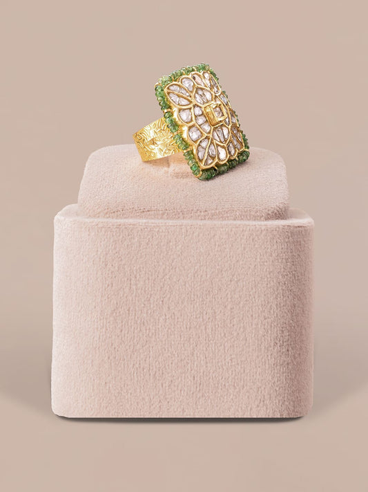 Hashvika Polki Ring