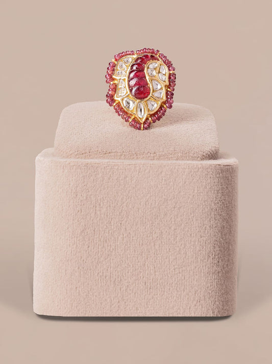 Sienna Polki Ring