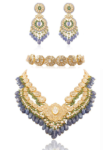Milira Polki Bridal Set