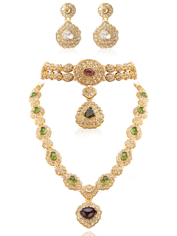 Ikova Polki Bridal Set