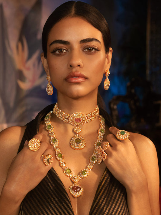 Ikova Polki Bridal Set