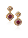 Luvena Polki Long Earrings