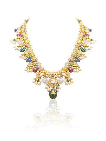 Sadira Polki Long Necklace