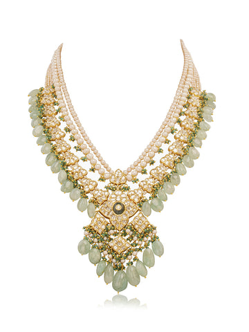 Anuli Polki Long Necklace
