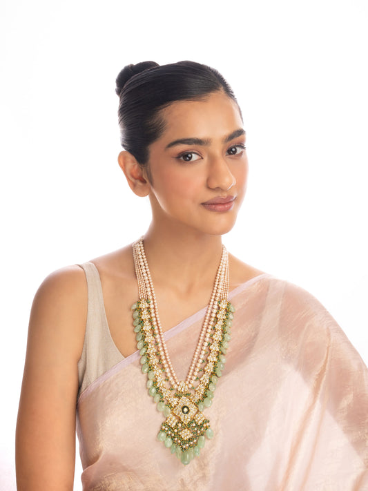 Anuli Polki Long Necklace