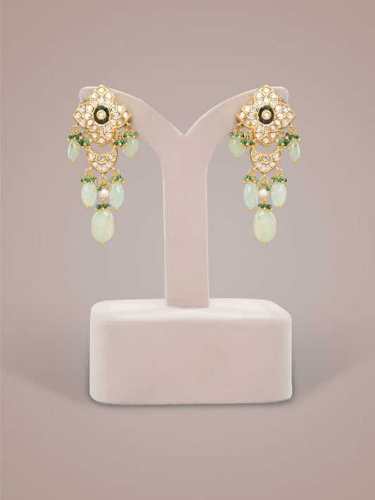 Faeleen Polki Chandbali