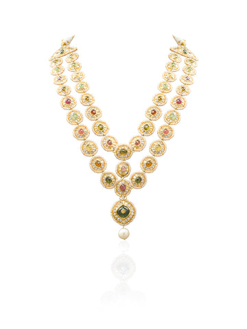 Tija Polki Long Necklace