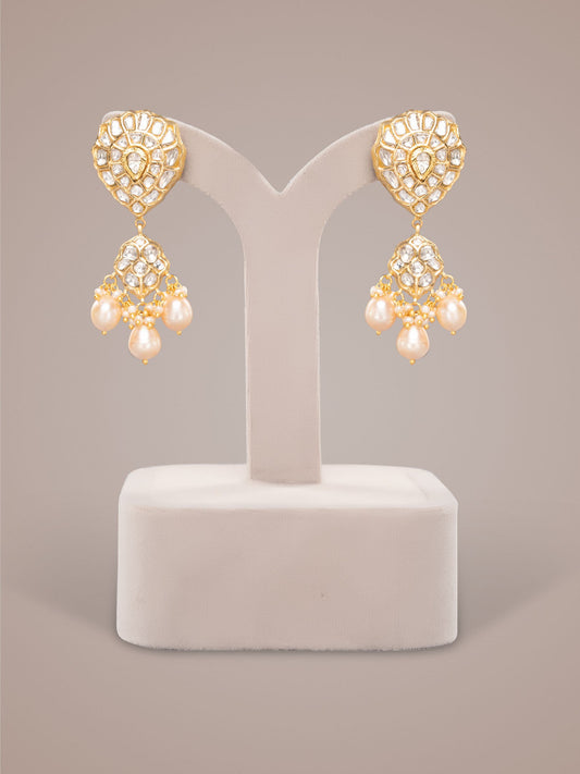 Sunisa Polki Long Earrings
