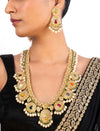 Enina & Atara Polki Long Necklace Set