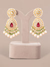 Atara Polki Long Earrings