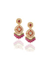 Savya Polki Long Earrings