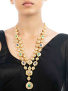 Aroha Polki Long Necklace