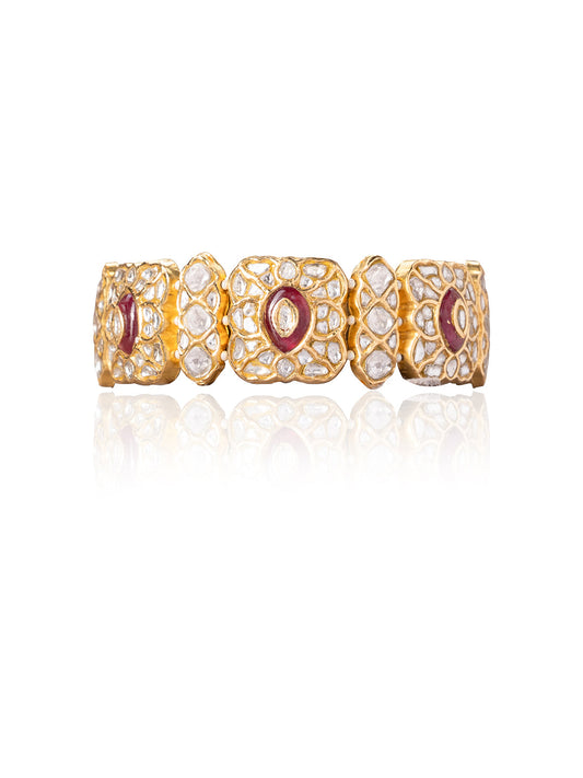 Naqsh Polki Bracelet
