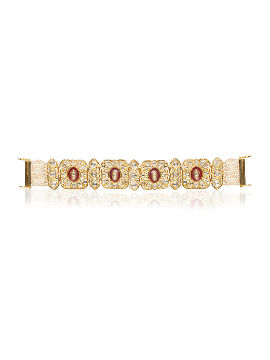 Naqsh Polki Bracelet