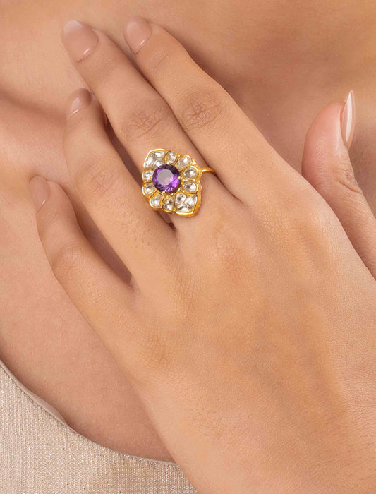 Ridisha Polki Ring