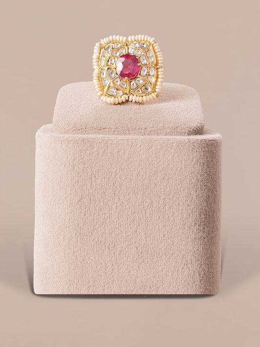 Manya Polki Ring