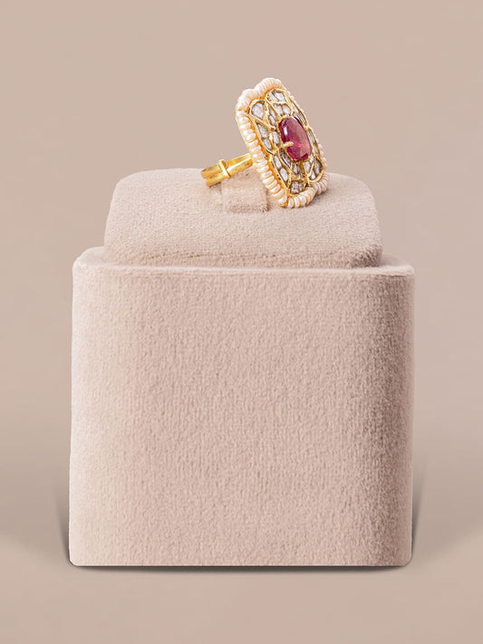 Manya Polki Ring