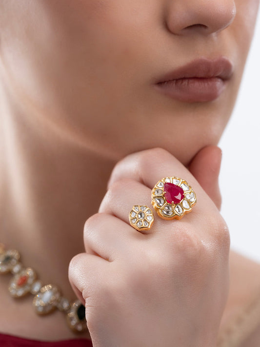 Chahna Polki Ring