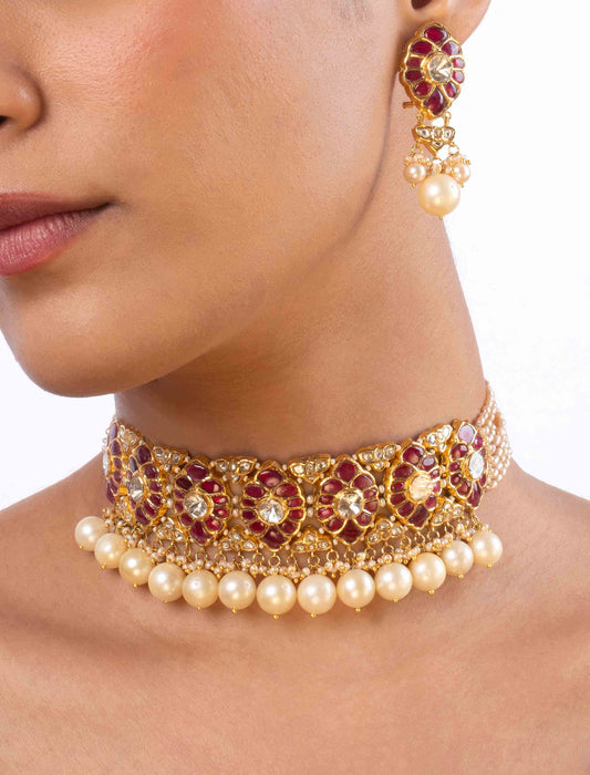 Parisa Polki Ear Rings