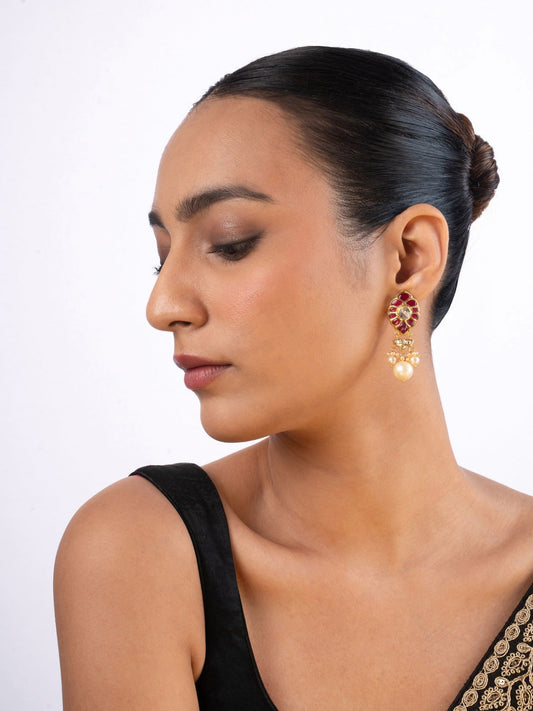 Parisa Polki Ear Rings