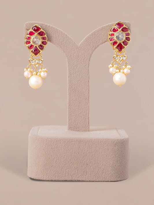 Parisa Polki Ear Rings