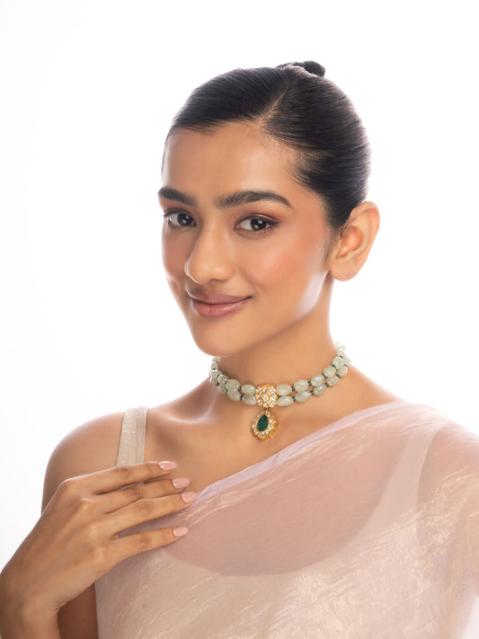 Julissa Polki Bead Choker