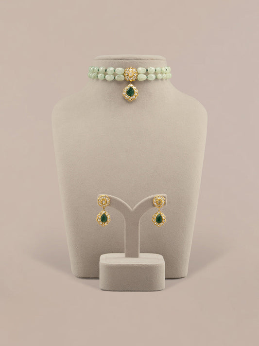 Chayana Polki Long Earrings