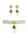 Julissa & Chayana Polki Bead Choker Set