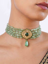 Evania Polki Bead Choker