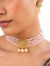 Mahira  Polki Bead Choker