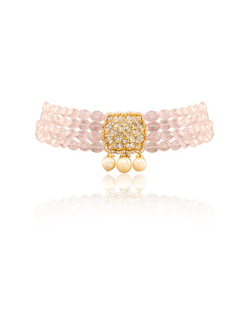 Mahira  Polki Bead Choker