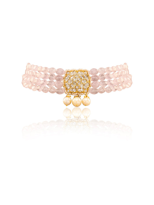 Mahira  Polki Bead Choker