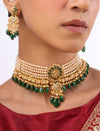 Olina Polki Long Earrings