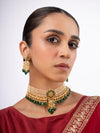 Olina Polki Long Earrings
