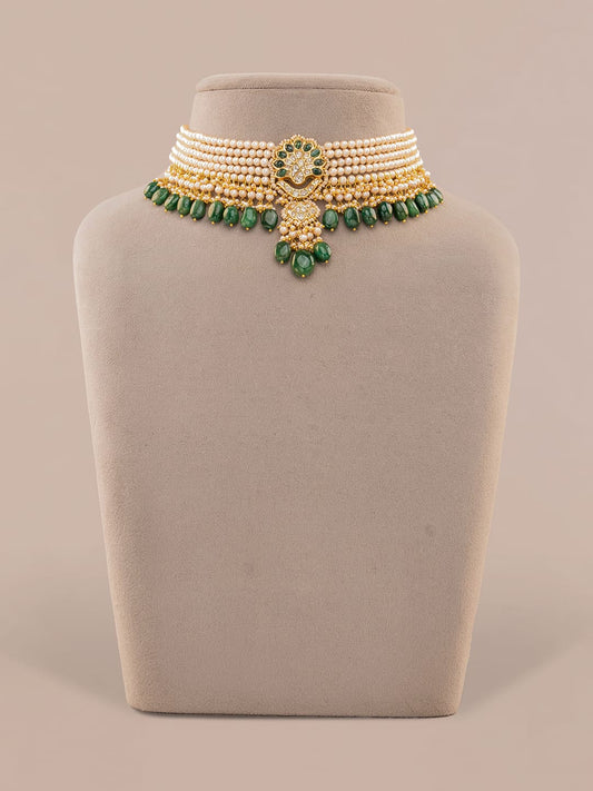 Minya Polki Bead Choker