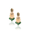 Olina Polki Long Earrings