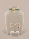 Dhanika & Sabaa Polki Bead Choker Set
