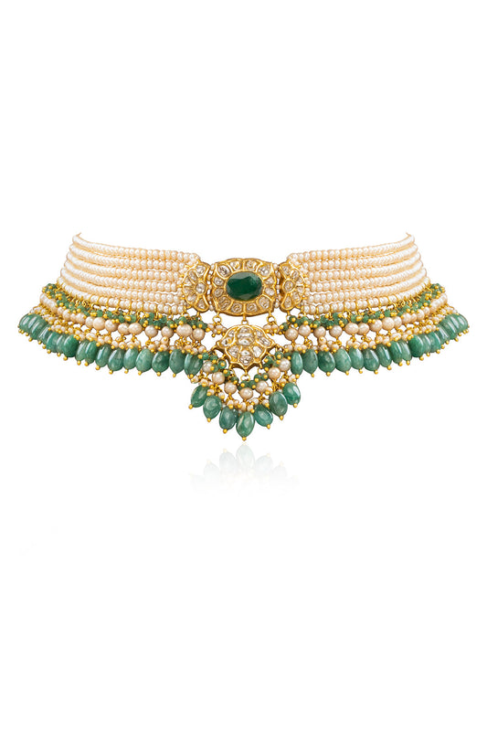 Eve Polki Bead Choker