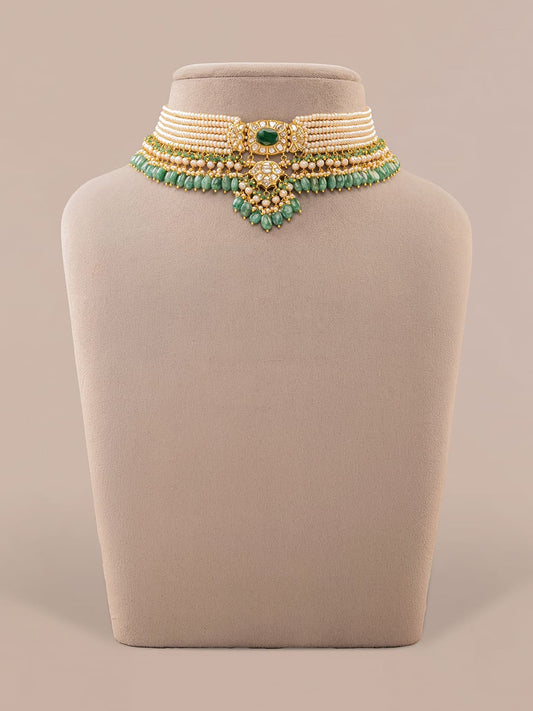 Eve Polki Bead Choker