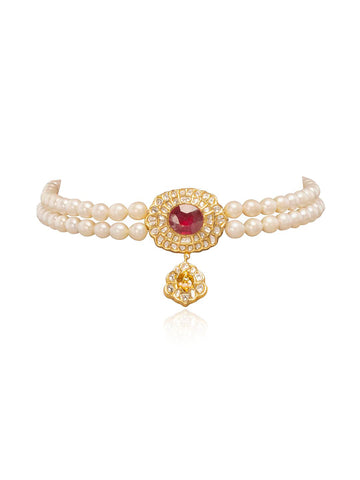 Rosheen Polki Bead Choker