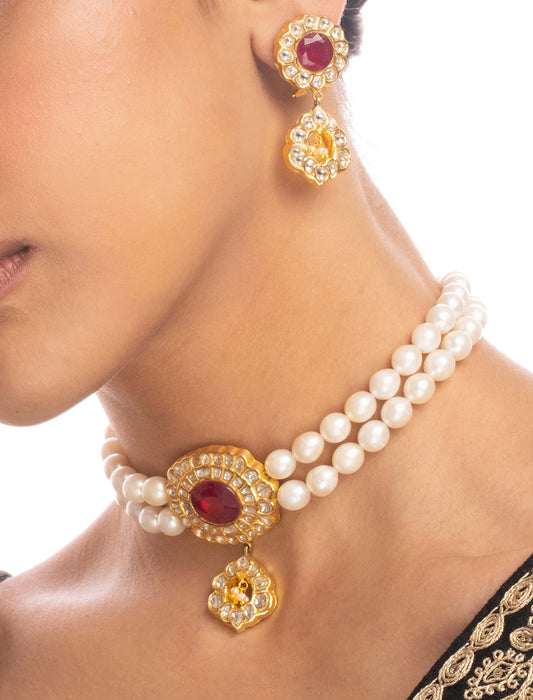 Augutsta Polki Ear Rings