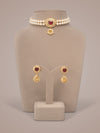 Rosheen & Augutsta Polki Bead Choker Set