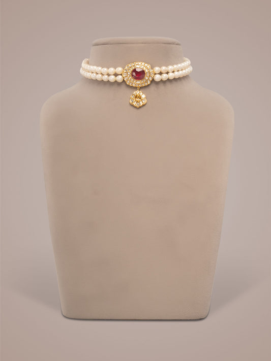 Rosheen Polki Bead Choker