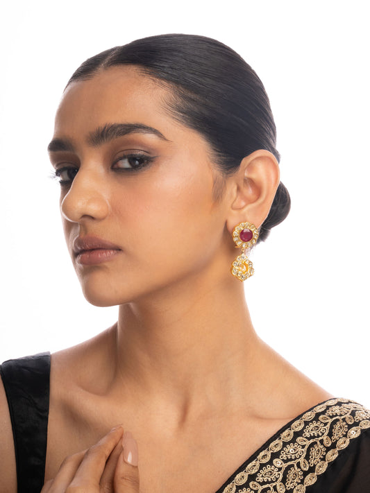 Augutsta Polki Ear Rings